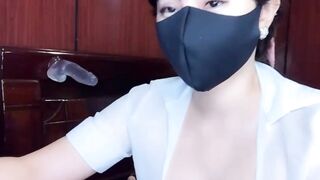 bandicam 口罩妹自慰出白漿 1