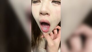 各種反差小美女 舔屌吸精合輯-08