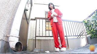 日本JK妹尿褲子系列 尿急了哪裡都可以 1