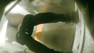 【廁拍】夜場美女 絲襪高跟肥臀-05