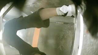 【廁拍】夜場美女 絲襪高跟肥臀-07