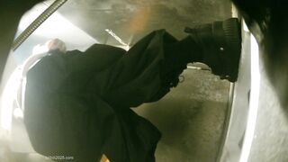 【廁拍】夜場美女 絲襪高跟肥臀-17