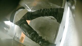 【廁拍】夜場美女 絲襪高跟肥臀-25