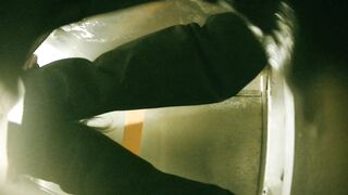 【廁拍】夜場美女 絲襪高跟肥臀-31