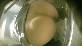 【廁拍】夜場美女 絲襪高跟肥臀-18