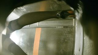 【廁拍】夜場美女 絲襪高跟肥臀-32