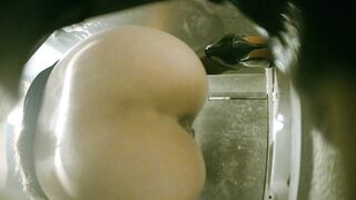 【廁拍】夜場美女 絲襪高跟肥臀-32