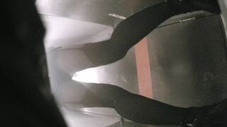 【廁拍】夜場美女 絲襪高跟肥臀-36