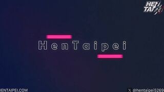 【狠台北】Hentaipei不停抽插干爆身材不太科學的白絲大奶騷貨，高顏值母狗下面被幹的黏糊糊的