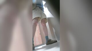 廁所偷拍美女 無毛靚妹-14