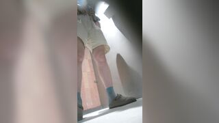 廁所偷拍美女 無毛靚妹-14