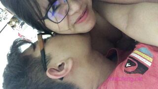 溫柔知性，反差台灣正妹，熱戀期與炮友各種淫蕩自拍曝光，肉棒吃的津津有味-11