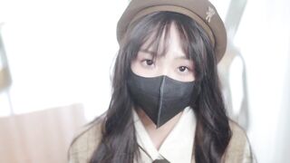 【MIKA果粒】清純女M屬性開發，老師搜身調教玩穴，主動舔食碩大龜頭，爆肏白虎嫩穴顏射