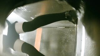 【廁拍】夜場美女 絲襪高跟肥臀-37