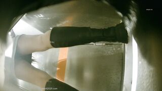 【廁拍】夜場美女 絲襪高跟肥臀-03