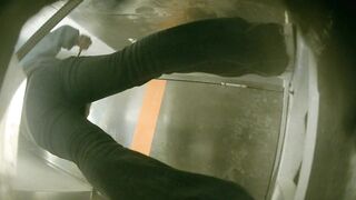 【廁拍】夜場美女 絲襪高跟肥臀-18