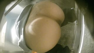 【廁拍】夜場美女 絲襪高跟肥臀-18