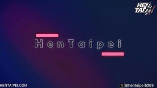 【狠台北】Hentaipei阿拉丁公主真人版超高顏值，吃屌又騷動美臀討插，最後不小心射進眼睛裡