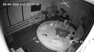 攝影機偷拍 家庭各種夫妻啪啪啪-11