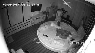 攝影機偷拍 家庭各種夫妻啪啪啪-12