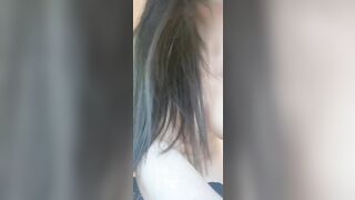 美女模特兒下海 漏出粉嫩大奶肥汁鮑魚 -35