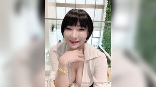 短髮童顏巨乳網紅muaymyb-32